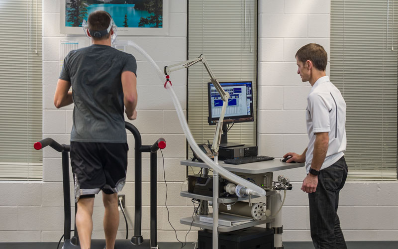 Visit our exercise science lab
