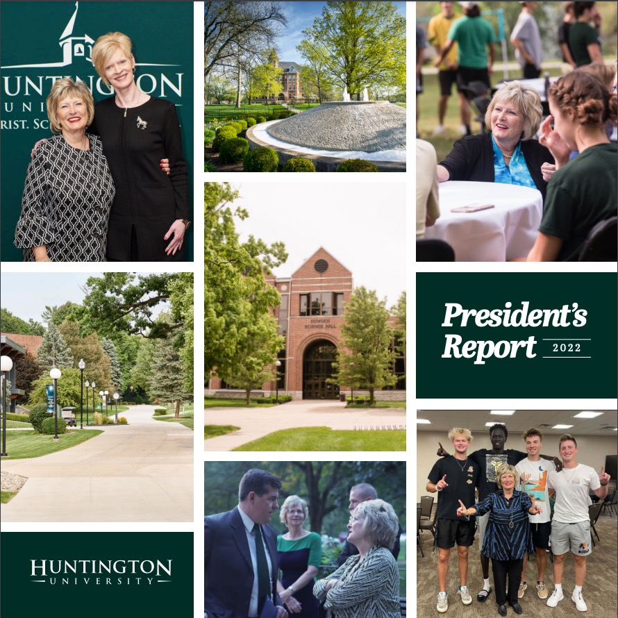The cover of the HU President's Report