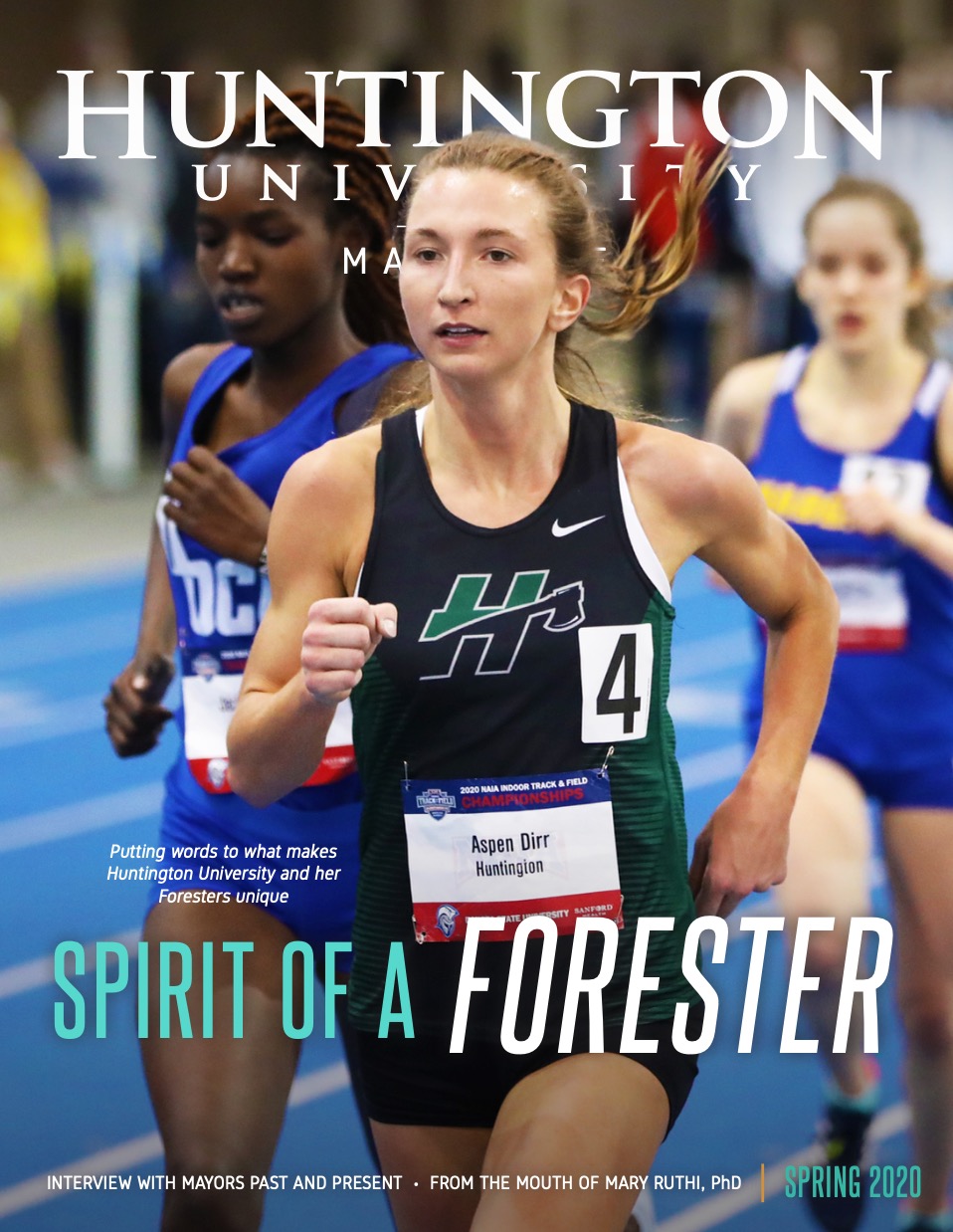 The cover of the HU Magazine