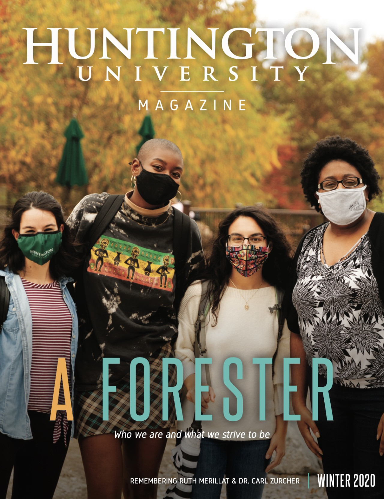 The cover of the HU Magazine
