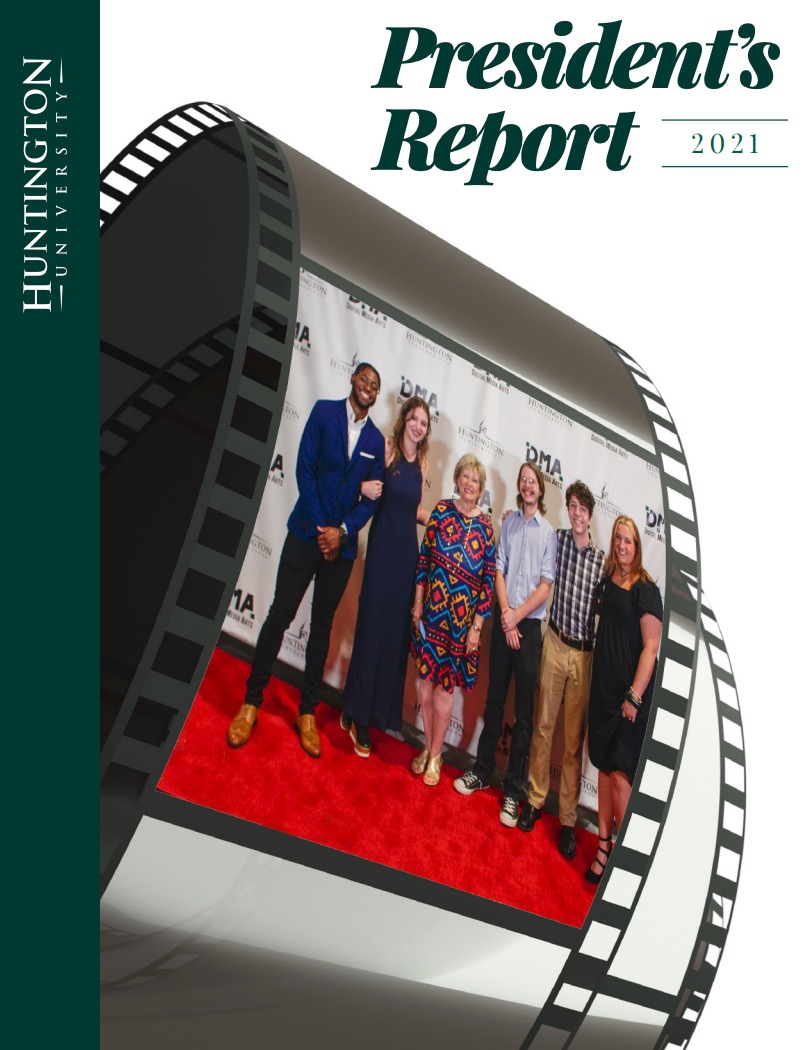 The cover of the HU President's Report