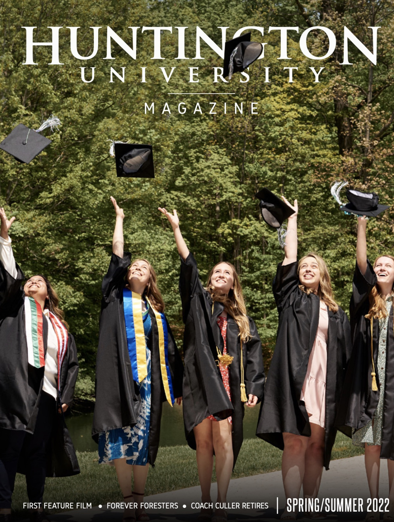 The cover of the HU Magazine