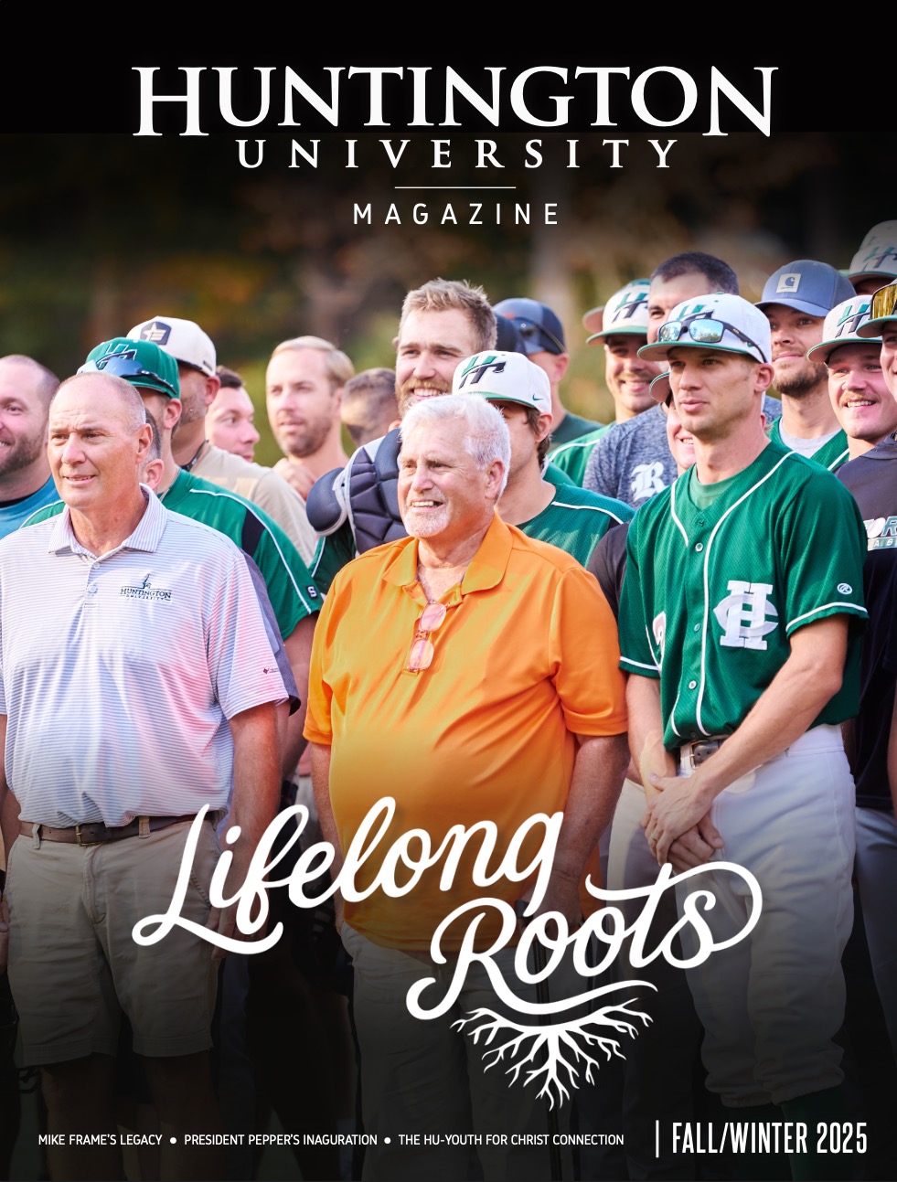 The cover of the HU Magazine