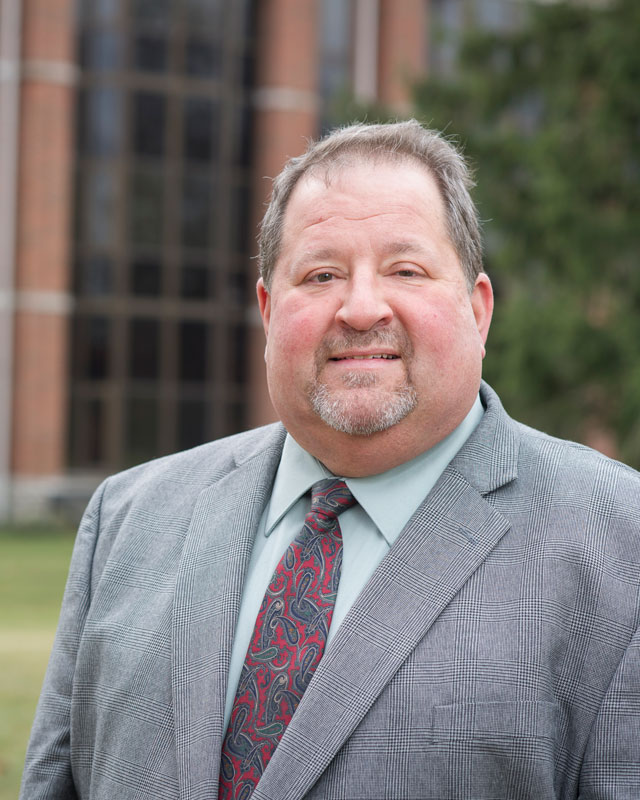 Business professor Brock Zehr